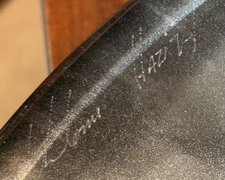 Shlomi Haziza Abstract Kinetic lucite sculpture. Signed. 20x17x8.