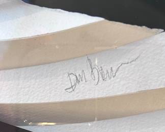 Crishawn, Abstract Paper Art in Acrylic Shadow Box. Signed. 72x36x6 inches.