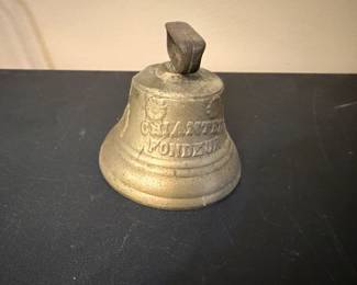 1878 Iron small Cowbell 