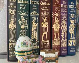 Limoges Boxes and two book sets 