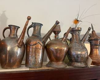 Turkish Copper Ewer collection 
