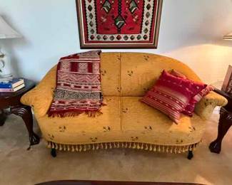 Antique Settee and pair of chairs 