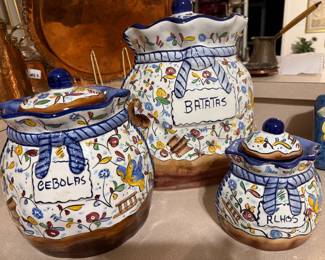 Portuguese Canister Set 