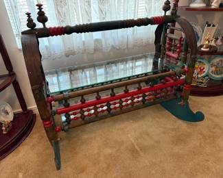 Antique Turkish Cradle 