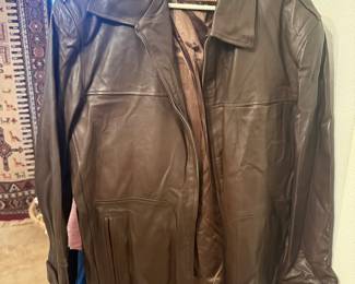 Leather jacket 
