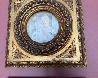 Living Room 
Ornate petite frame