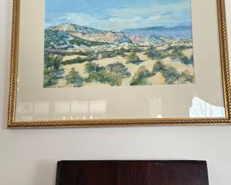 Dining Room 
Watercolor by