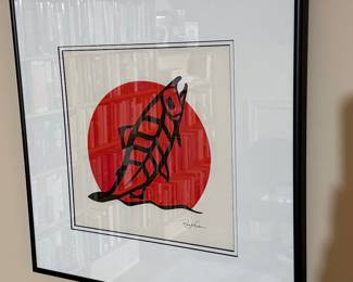 Upstairs Office
Artwork by Roy H Vick?