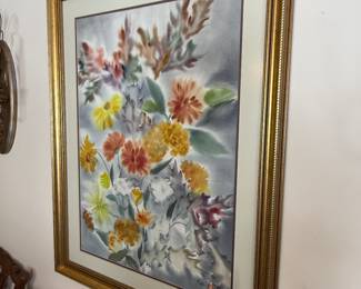 Dining Room 
Watercolor by Estar