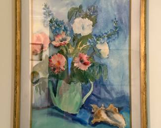 Primary Bedroom 
Watercolor