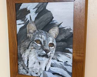 Upstairs Office 
Signed artwork by Johanna 14’