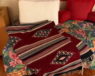 Upstairs Bedroom 
Woven rug