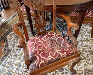 Dining Room 
Chippendale style arm chair