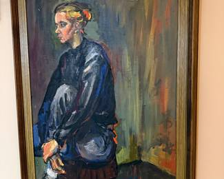 Upstairs Office
Signed Painting by Johnson 1953