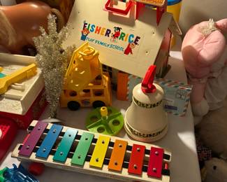 Vintage Fisher Price toys