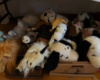 Vintage stuffed animals