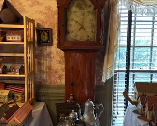 Antique grandfather clock