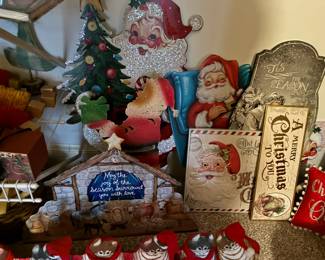 Vintage Christmas decor
