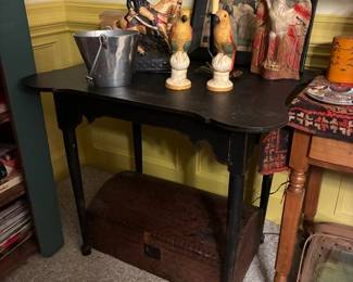 Antique accent table