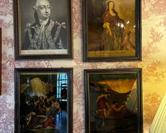 Stunning antique framed artwork