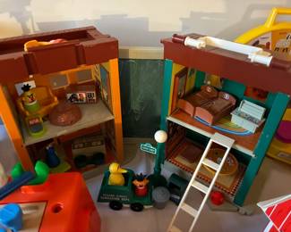 Vintage Sesame Street playset