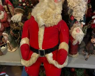 Vintage 1950s plus Santa by Schwartz