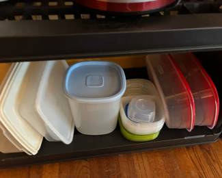 Tupperware/ plasticware