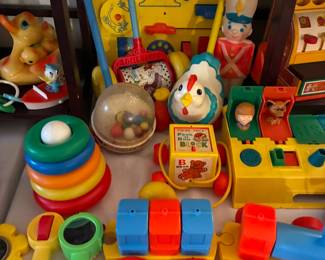 Vintage Fisher Price toys