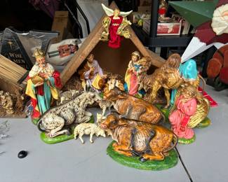 Mid Century nativity