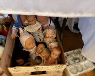 Vintage baby dolls