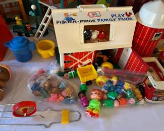 Vintage Fisher Price toys