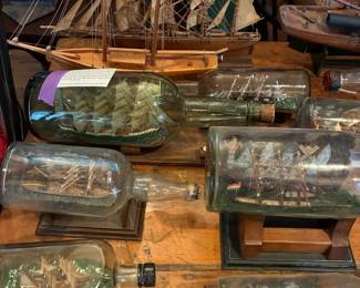 Ships in bottles