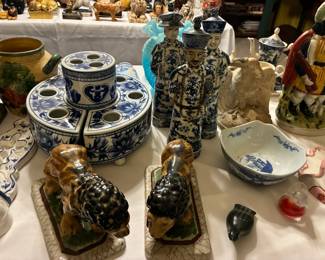 Chinoiserie and misc decor