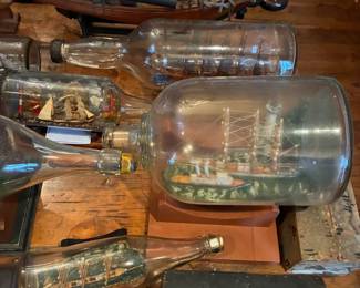 Ships in bottles