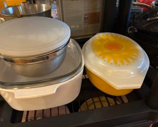 Vintage Pyrex and Corningware