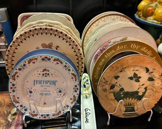 Selection of decorative plates