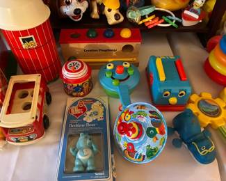 Vintage Fisher Price toys