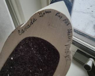 Carved Wooden Canada Goose Decoy