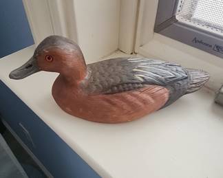 Cinnamon Teal Drake Decoy