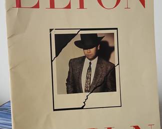 Elton John "Breaking Hearts" Tour Program