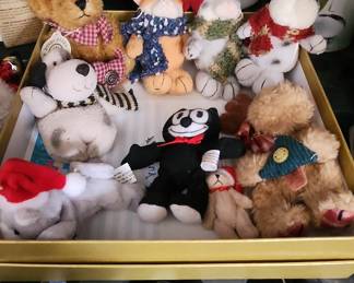 Boyds Bears and Friends Plush Toys and Felix the Cat