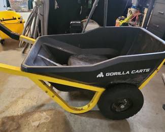 Gorilla Carts 7 cu. ft. Evolution Poly Yard Cart