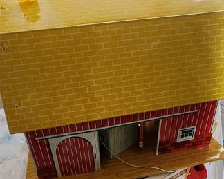 Marx "The Magic Barn" Tin Litho Playset with Accessories