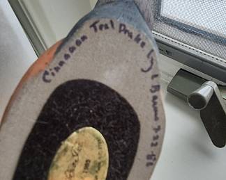 Cinnamon Teal Drake Decoy