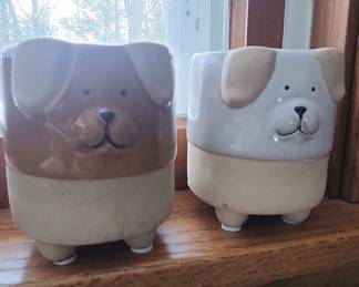 Abbott Collection Dog on Legs Planter