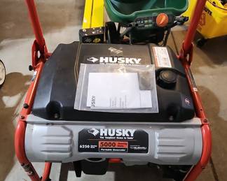 Husky 5000 Running Watts Portable Generator