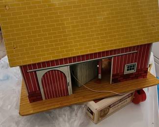 Vintage Marx Toys Lazy-Day Farm Tin Lithographed Playset