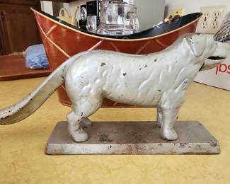 Vintage Cast Iron "Rover the Nutcracker" Dog Nutcracker