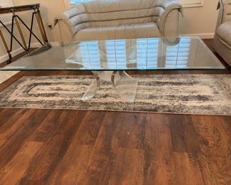 Center glass table 