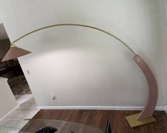 Mid century arc floor lamp 8FT x 6FT